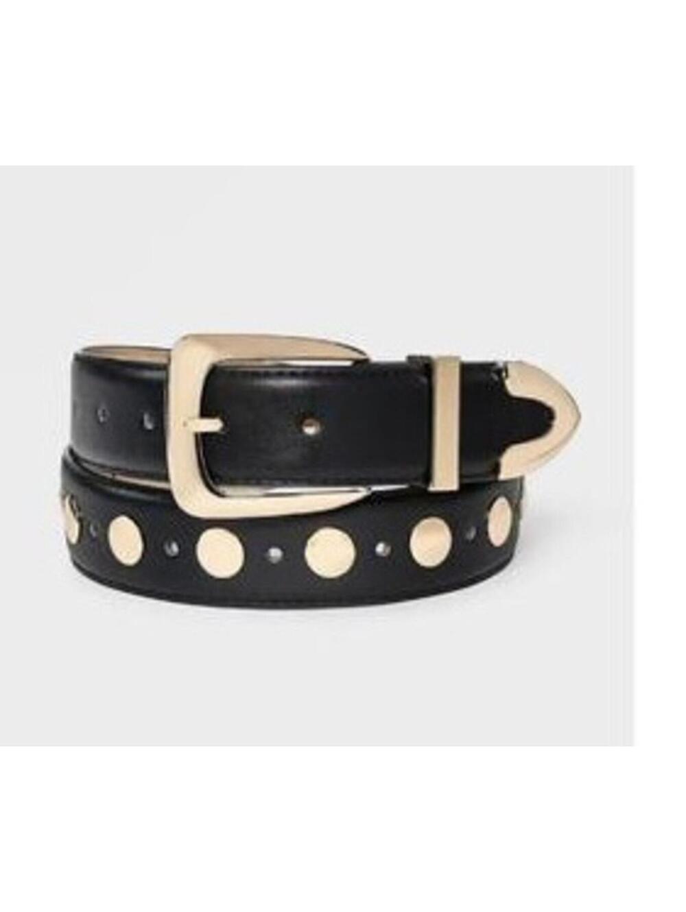 A New Day Dome Stud Belt, XXL - Black